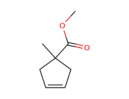 Molecular Structure of 95864-69-0 (3-Cyclopentene-1-carboxylicacid,1-methyl-,methylester(9CI))