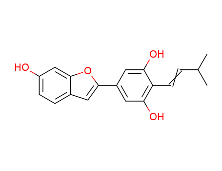 5-(6-Hydroxybenzofuran-2-yl)-2- (3-Methylbut-1-enyl)benzene-1,3-diol