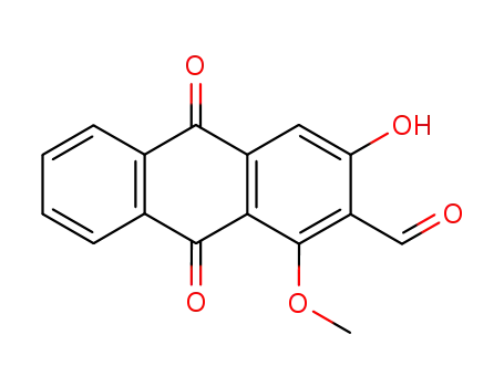 Molecular Structure of 477-84-9 (DAMNACANTHAL)