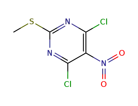 4,6-Dichloro-2-(methylthio)-5-nitropyrimidine