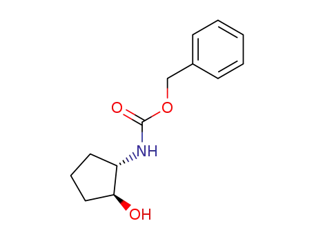 Carbamic acid, [(1R,2R)-2-hydroxycyclopentyl]-, phenylmethyl ester,
rel-