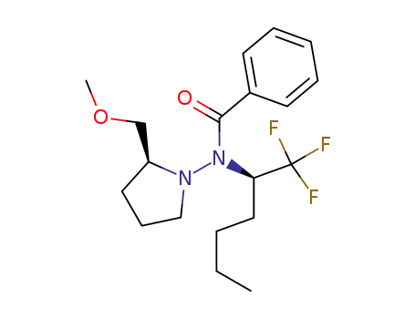 <i>N</i>-(2-methoxymethyl-pyrrolidin-1-yl)-<i>N</i>-(1-trifluoromethyl-pentyl)-benzamide