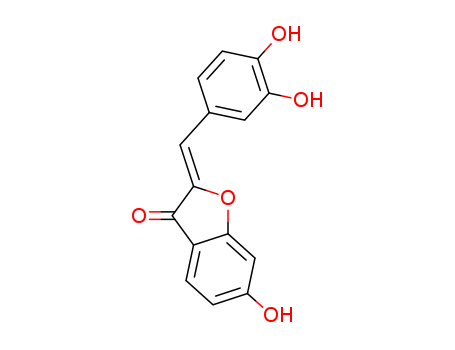 3(2H)-Benzofuranone,2-[(3,4-dihydroxyphenyl)methylene]-6-hydroxy-, (2Z)-(120-05-8)