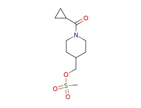 1-(cyclopropylcarbonyl)-4-<(methylsulfonyloxy)methyl>piperidine