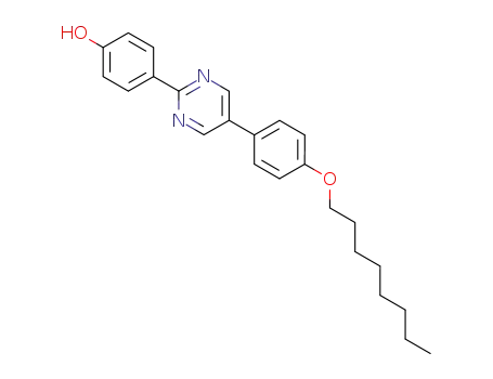 5-(4-Hydroxyphenyl)-2-[4-(octyloxy)-phenyl]-pyrimidine