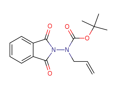 Molecular Structure of 287729-03-7 (tert-butyl allyl(1,3-dioxoisoindolin-2-yl)carbaMate)