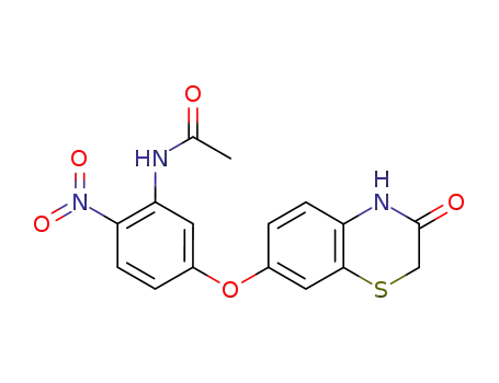5-(3-oxo-1,4-benzothiazin-7-yloxy)-2-nitroacetanilide