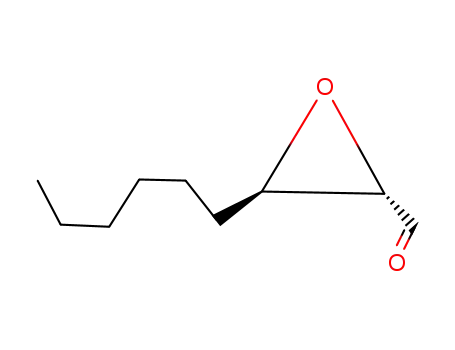 옥시란카르복스알데히드, 3-헥실-, (2S-시스)-(9CI)