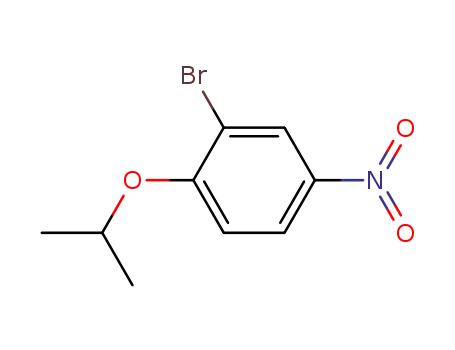 Molecular Structure of 191602-42-3 (2-Bromo-1-isopropoxy-4-nitrobenzene)