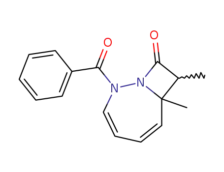 1,2-Diazabicyclo[5.2.0]nona-3,5-dien-9-one, 2-benzoyl-7,8-dimethyl-