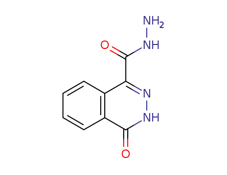 Molecular Structure of 61051-67-0 (4-OXO-3,4-DIHYDRO-PHTHALAZINE-1-CARBOXYLIC ACID HYDRAZIDE)