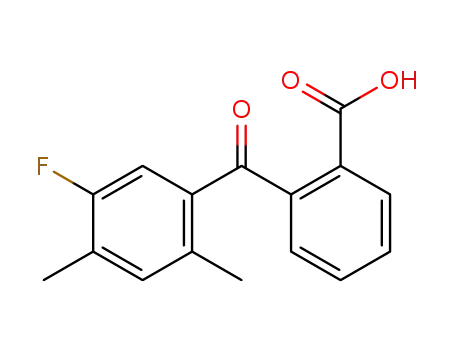 2-(5-fluoro-2,4-dimethyl-benzoyl)-benzoic acid