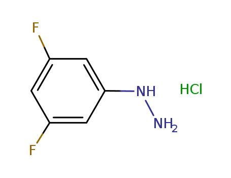 Hydrazine,(3,5-difluorophenyl)-,hydrochloride