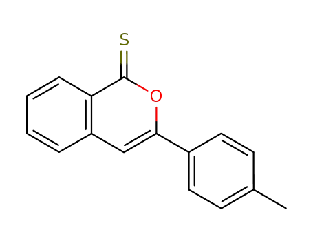 Molecular Structure of 41049-97-2 (3-p-tolylthioisocoumarin)