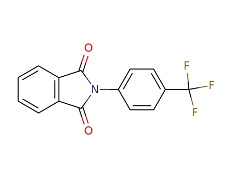 Molecular Structure of 1555-31-3 (2-[4-(trifluoromethyl)phenyl]-1H-isoindole-1,3(2H)-dione)