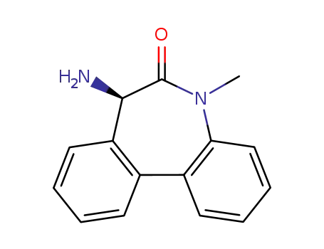 (R)-5-amino-7-methyl-5,7-dihydro-6H-dibenz[b,d]azepin-6-one