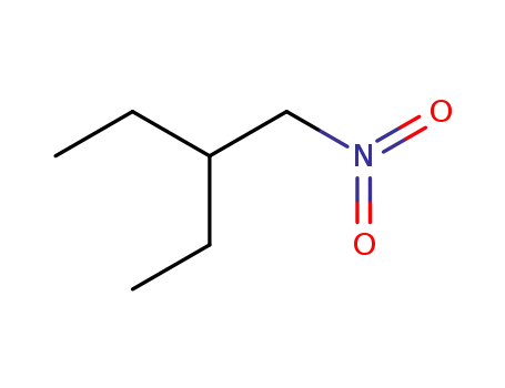 Molecular Structure of 7796-76-1 (2-ethyl-1-nitrobutane)