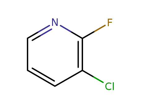 Molecular Structure of 1480-64-4 (3-Chloro-2-fluoro-pyridine)