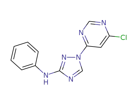 [1-(6-chloro-pyrimidin-4yl)-1H-[1,2,4]triazol-3-yl]-phenyl-amine