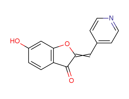(2Z)-6-hydroxy-2-(pyridin-4-ylmethylidene)-1-benzofuran-3(2H)-one