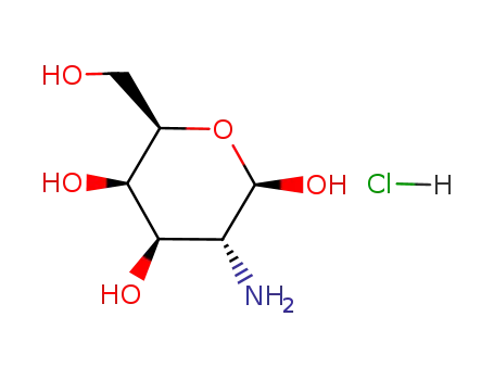 Molecular Structure of 14257-79-5 (b-D-Galactopyranose,2-amino-2-deoxy-, hydrochloride (9CI))