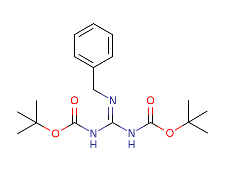 N,N'-Bis(tert-butoxycarbonyl)-N''-benzylguanidine(145013-06-5)