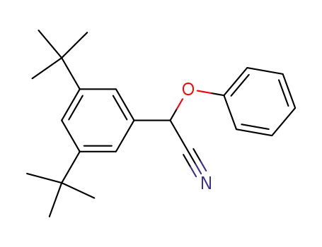 2-(3,5-Di-tert-butylphenyl)-2-phenoxy-acetonitril