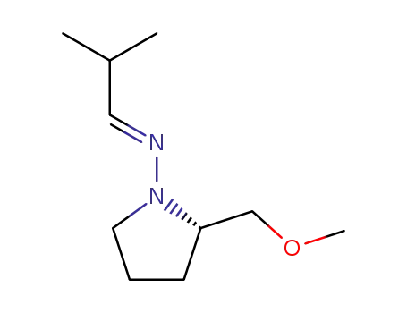 (-)-(S)-2-(methoxymethyl)-1-(2-methylpropylideneamino)pyrrolidine