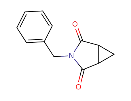 Molecular Structure of 73799-63-0 (3-BENZYL-3-AZABICYCLO[3.1.0]HEXANE-2,4-DIONE)