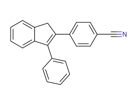 2-(p-cyanophenyl)-3-phenylindene