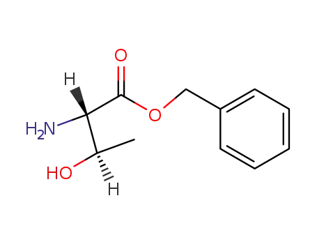 Molecular Structure of 33640-67-4 (L-THREONINE BENZYL ESTER)