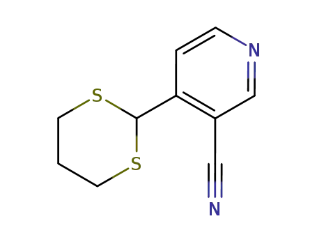 4-[1,3]dithian-2-yl-nicotinonitrile