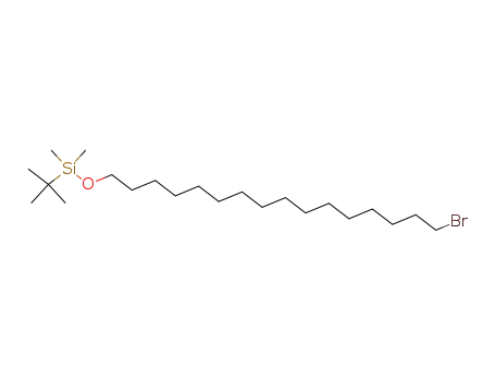 (16-bromohexadecyloxy)-t-butyl-dimethyl-silane