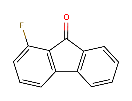 Molecular Structure of 1514-16-5 (1-fluoro-9H-fluoren-9-one)