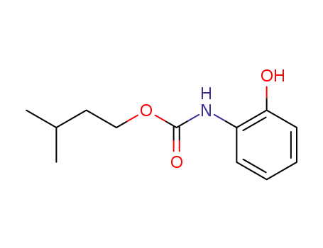 Molecular Structure of 861579-08-0 ((2-hydroxy-phenyl)-carbamic acid isopentyl ester)