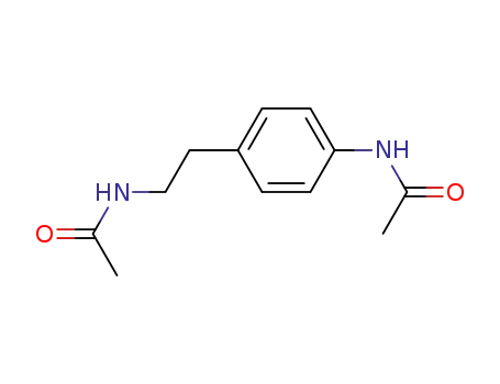 Molecular Structure of 159417-92-2 (N-[4-[2-(acetylamino)ethyl]phenyl]Acetamide)