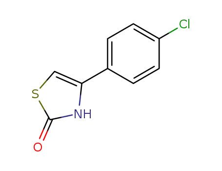 Molecular Structure of 2103-98-2 (4-(4-Chloro-phenyl)-thiazol-2-ol)