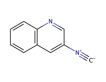 Molecular Structure of 119520-43-3 (Quinoline, 3-isocyano-)