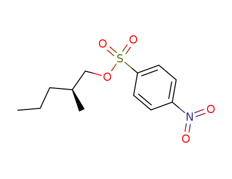 Molecular Structure of 217460-28-1 ((S)-(+)-2-methylpentyl p-nitrophenylsulfonate)