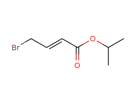 2-Butenoic acid, 4-bromo-, 1-methylethyl ester, (E)-