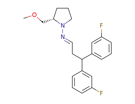 [3,3-Bis-(3-fluoro-phenyl)-prop-(E)-ylidene]-((S)-2-methoxymethyl-pyrrolidin-1-yl)-amine