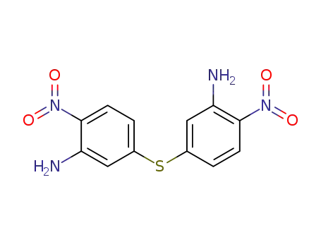 Molecular Structure of 102790-48-7 (Benzenamine, 3,3'-thiobis[6-nitro-)