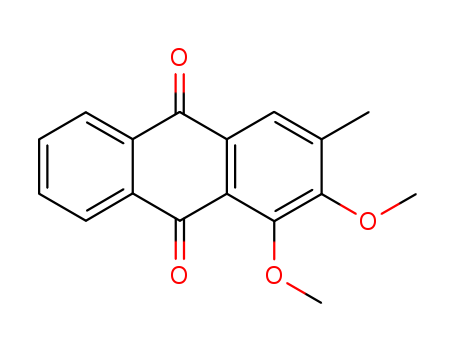 9,10-Anthracenedione,1,2-dimethoxy-3-methyl-
