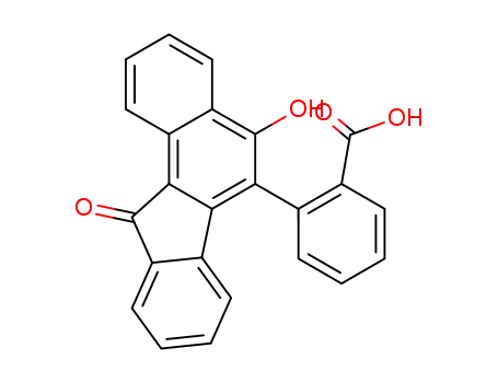 2-(5-hydroxy-11-oxo-11<i>H</i>-benzo[<i>a</i>]fluoren-6-yl)-benzoic acid