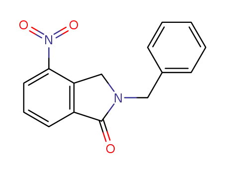 Molecular Structure of 1630974-73-0 (2-benzyl-4-nitro-2,3-dihydroisoindol-1-one)