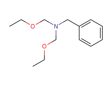 Molecular Structure of 55686-29-8 (N,N-bis(ethoxymethyl)benzylamine)