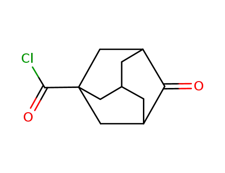트라이사이클로[3.3.1.13,7]데칸-1-카보닐 클로라이드, 4-옥소-(9CI)