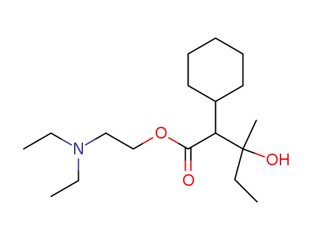 2-cyclohexyl-3-hydroxy-3-methyl-valeric acid-(2-diethylamino-ethyl ester)