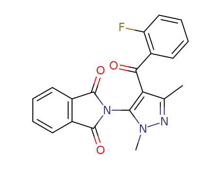 2-<4-(2-fluorobenzoyl)-1,3-dimethyl-1H-pyrazol-5-yl>-1H-isoindole-1,3(2H)-dione