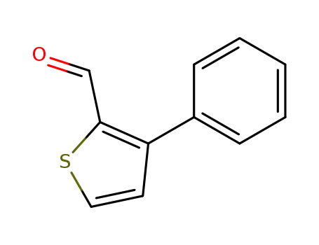 Molecular Structure of 26170-85-4 (3-Phenyl-2-thiophenecarboxaldehyde)